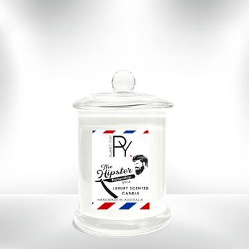 Hipster Barbershop Fresh Luxury Scented Candle