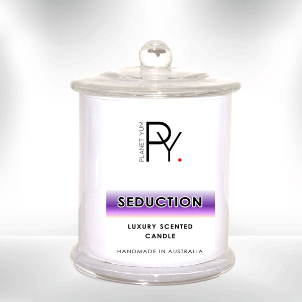 Seduction Luxury Scented Candle by Yum Australian Made Candles YUM