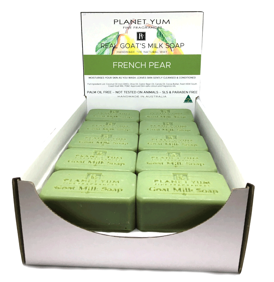 French Pear everyday Goat Milk Soap