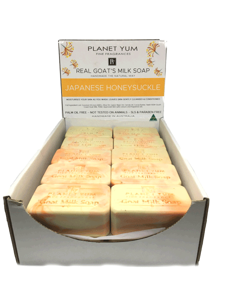 Scented Goat Milk Soap Japanese Honeysuckle Everyday Goat Milk Soap