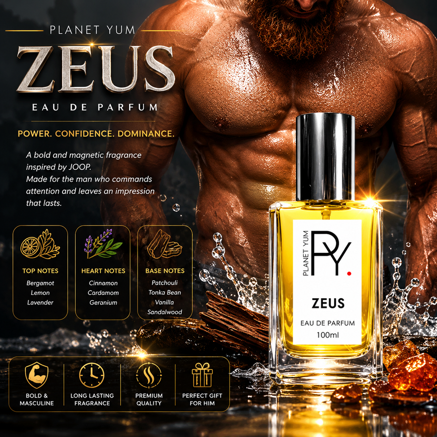 ZEUS Perfume by Planet Yum Fine Fragrances | Australian Made