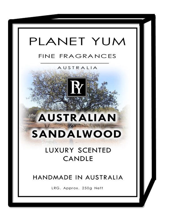 Australian Sandalwood Luxury Scented Candle