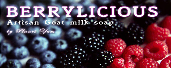 Berrylicious Artisan Goat Milk Soap