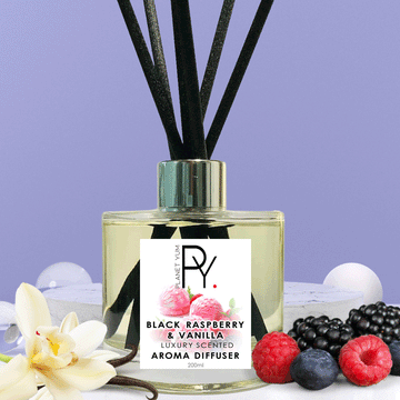 Black Raspberry & Vanilla Luxury Scented Aroma Diffuser