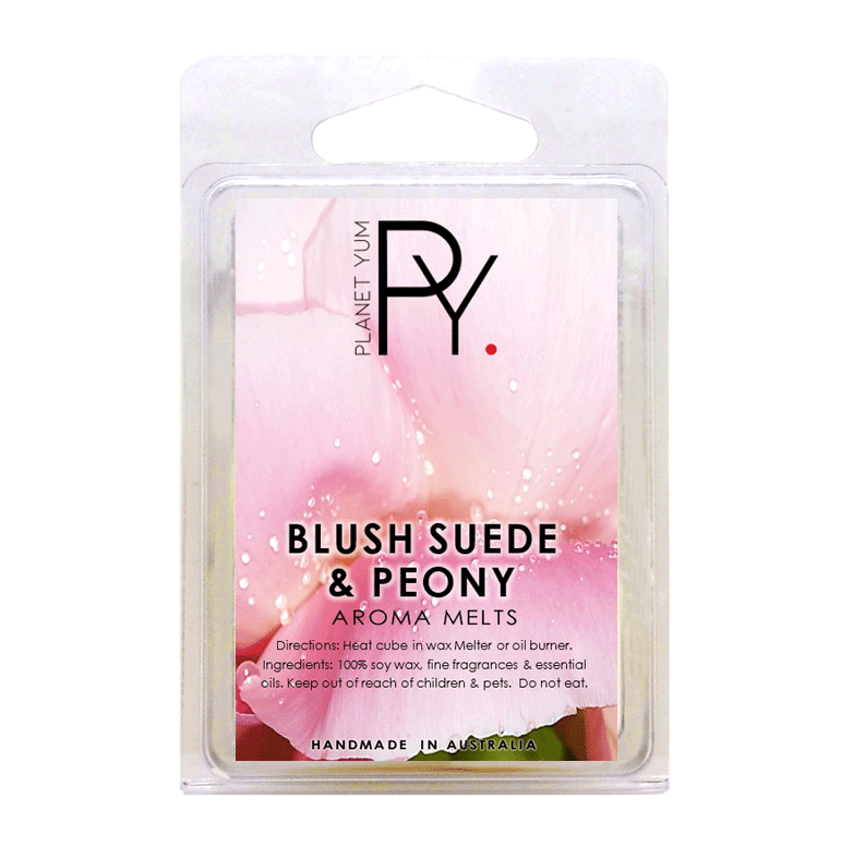Blush Suede & Peony Luxury Scented Soy Wax Melts