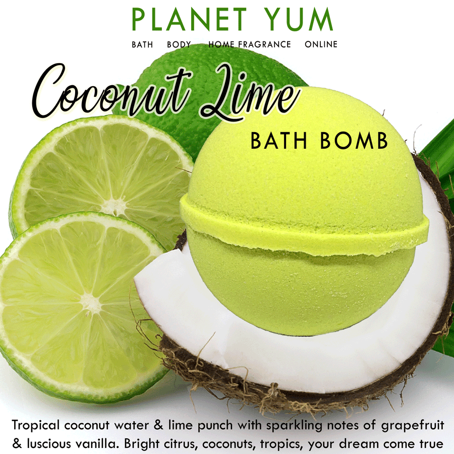 Coconut & Lime Bath Bomb