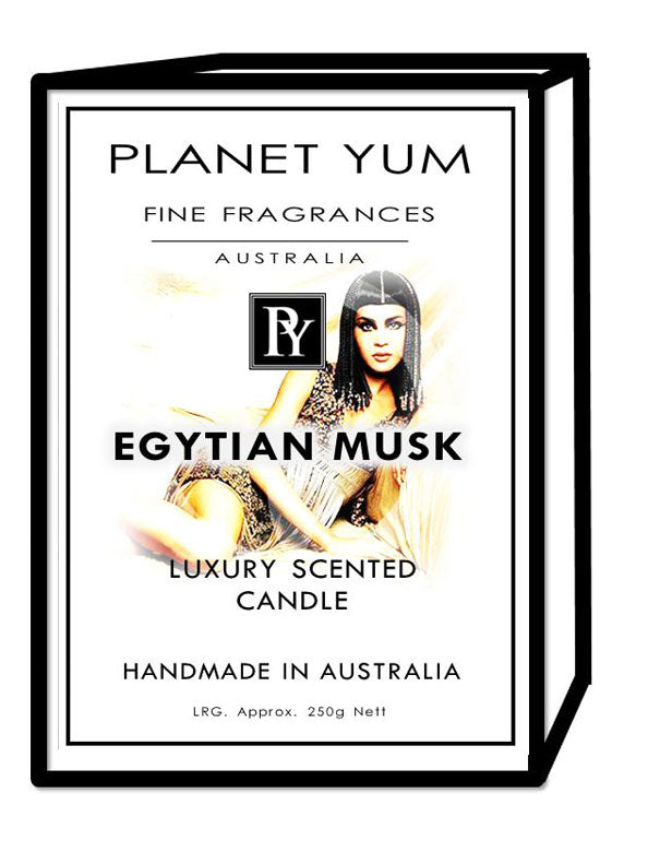 Egyptian Musk Luxury Scented Candle