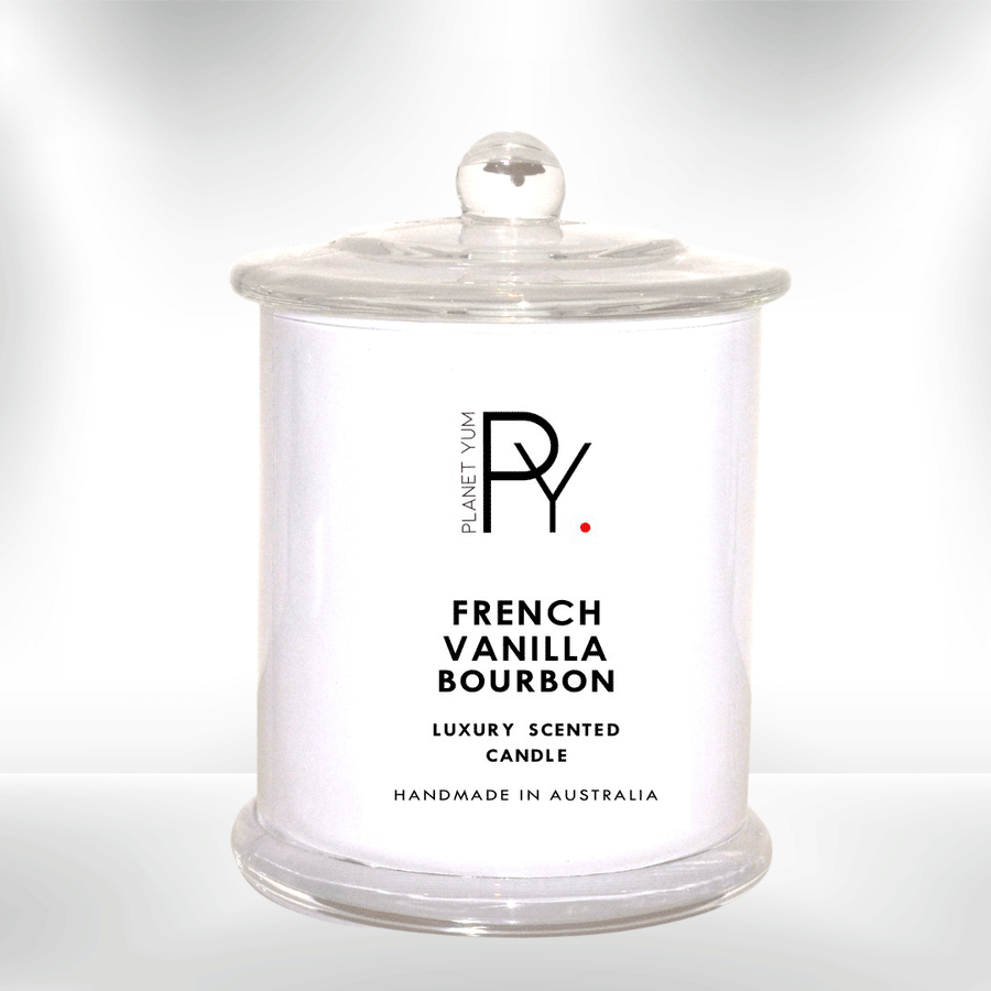 French Vanilla Bourbon Luxury Scented Candle