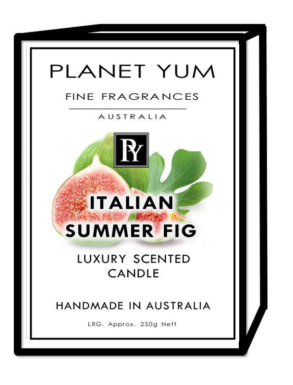 Italian Summer Fig Luxury Scented Candle