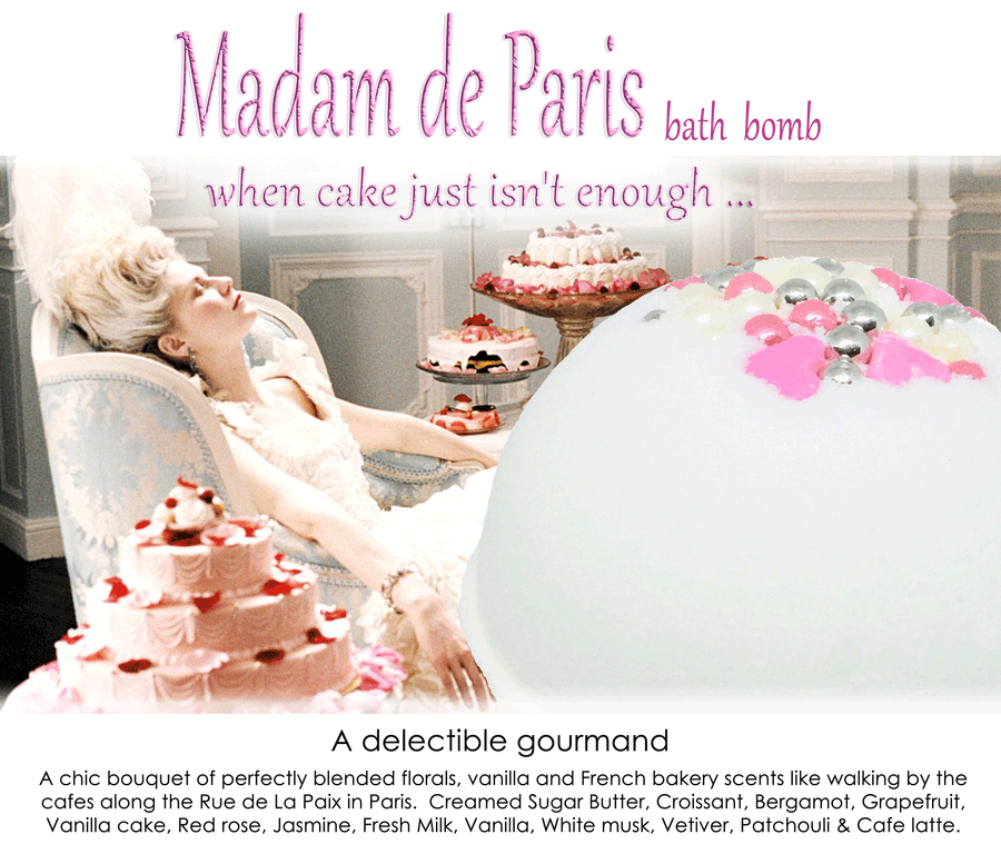 Madam de Paris Bath Bomb by Planet Yum