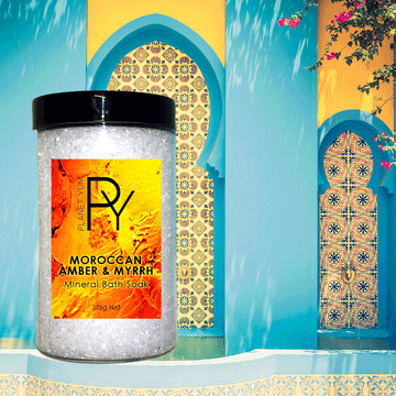 Moroccan Amber & Myrrh Mineral Bath Soak