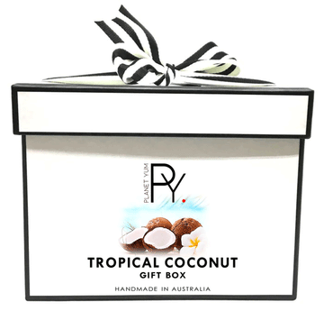 Tropical Coconut Custom Gift Box