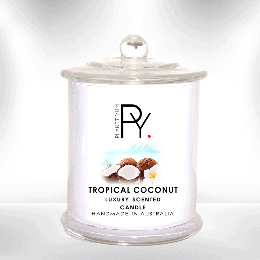 Tropical Coconut Luxury Scented Candle