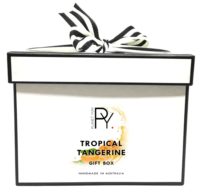 Tropical Tangerine Custom Gift Box