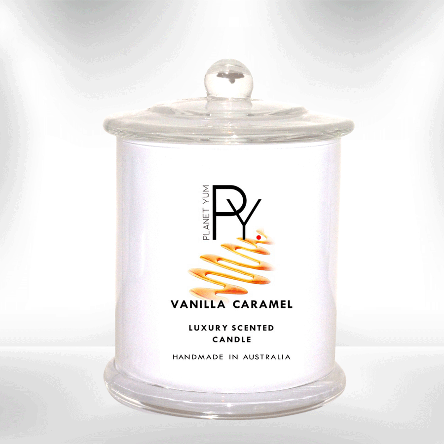 Vanilla Caramel Luxury Scented Candle