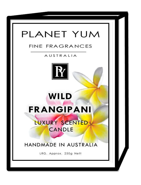 Wild Frangipani Luxury Scented Candle