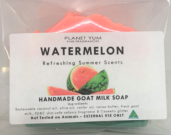 Watermelon Artisan Goat Milk Soap
