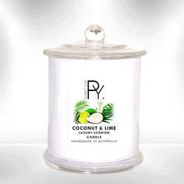 Coconut & Lime Luxury Scented Candle
