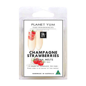 Champagne & Strawberries Luxury Scented Soy Wax Melts