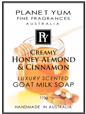 Creamy Honey Almond & Cinnamon Everyday Goat Milk Soap