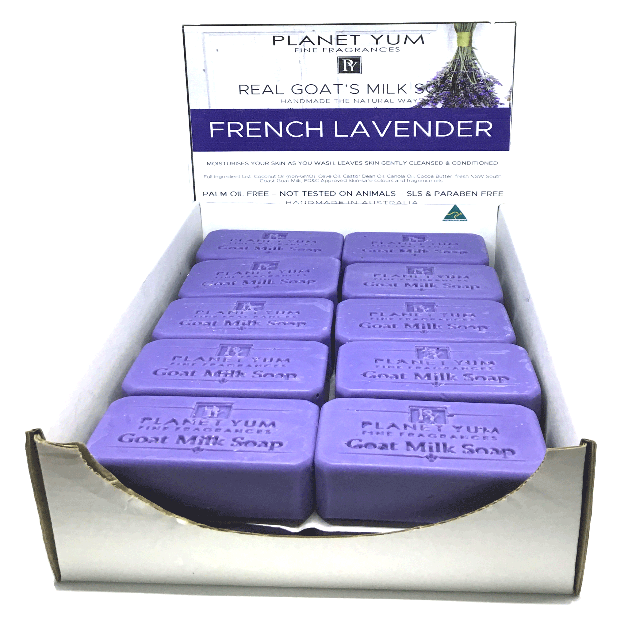 French Lavender Scented Goat Soap Fresh Everyday Goat Milk Soap