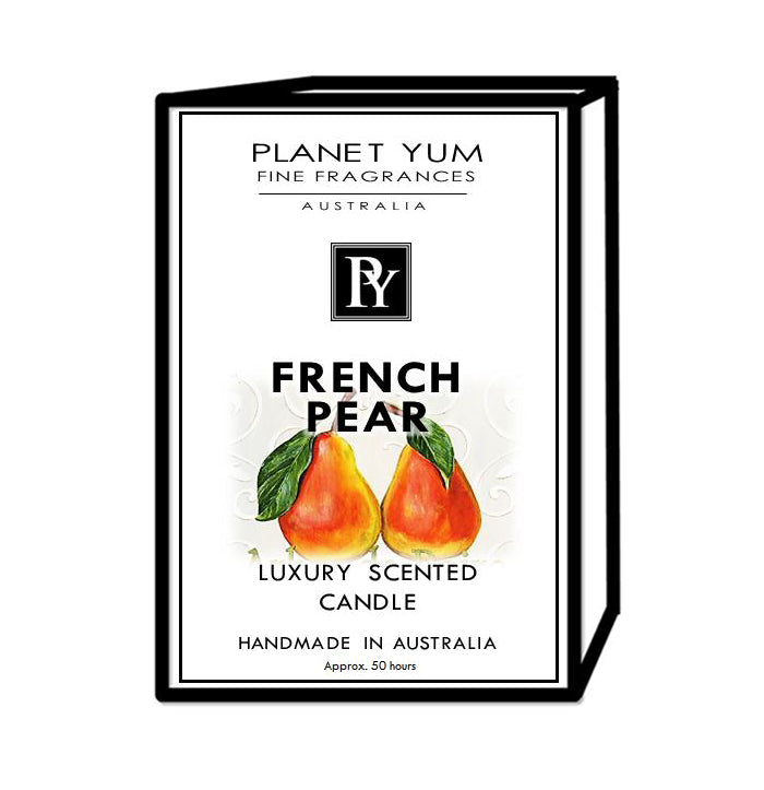 French Pear Luxury Scented Candle