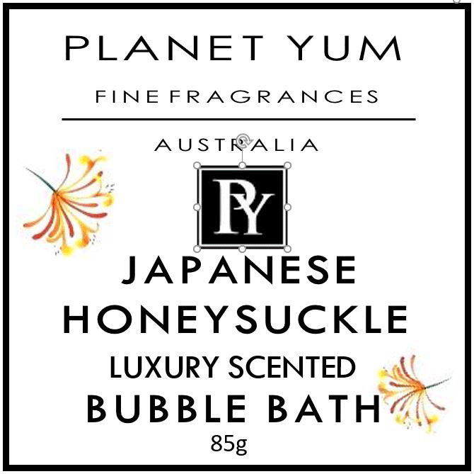 Japanese Honeysuckle Bubble Bath Blocks