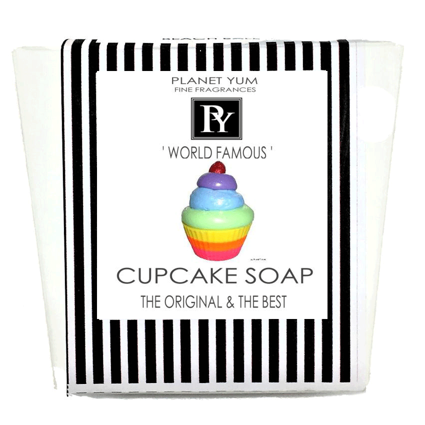 Over the Rainbow Cupcake Soap