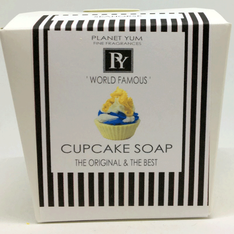 Seahorse Cupcake Soap