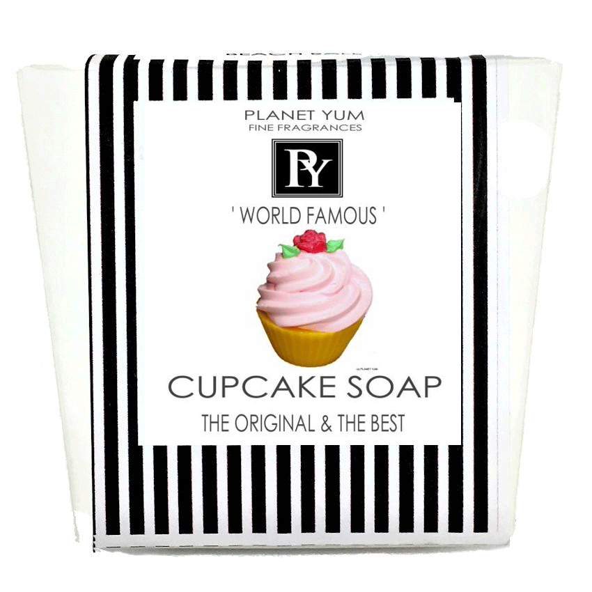 Texas Rose Cupcake Soap