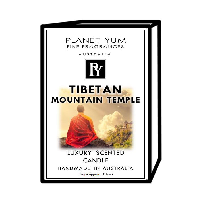Tibetan Mountain Temple Luxury Scented Candle