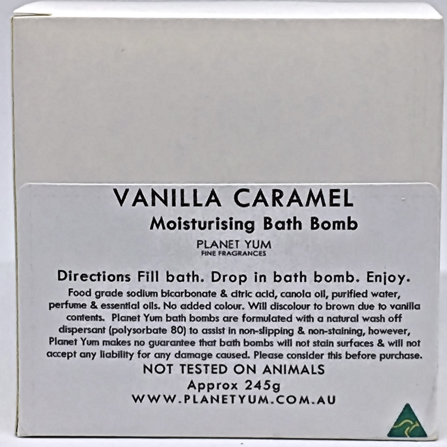Vanilla Caramel Bath Bomb